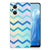 OPPO Reno8 Lite TPU bumper Zigzag Blauw B2C Telecom
