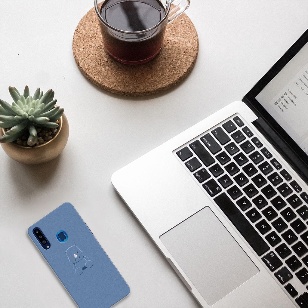 Samsung Galaxy A20s Telefoonhoesje met Naam Baby Rhino B2C Telecom