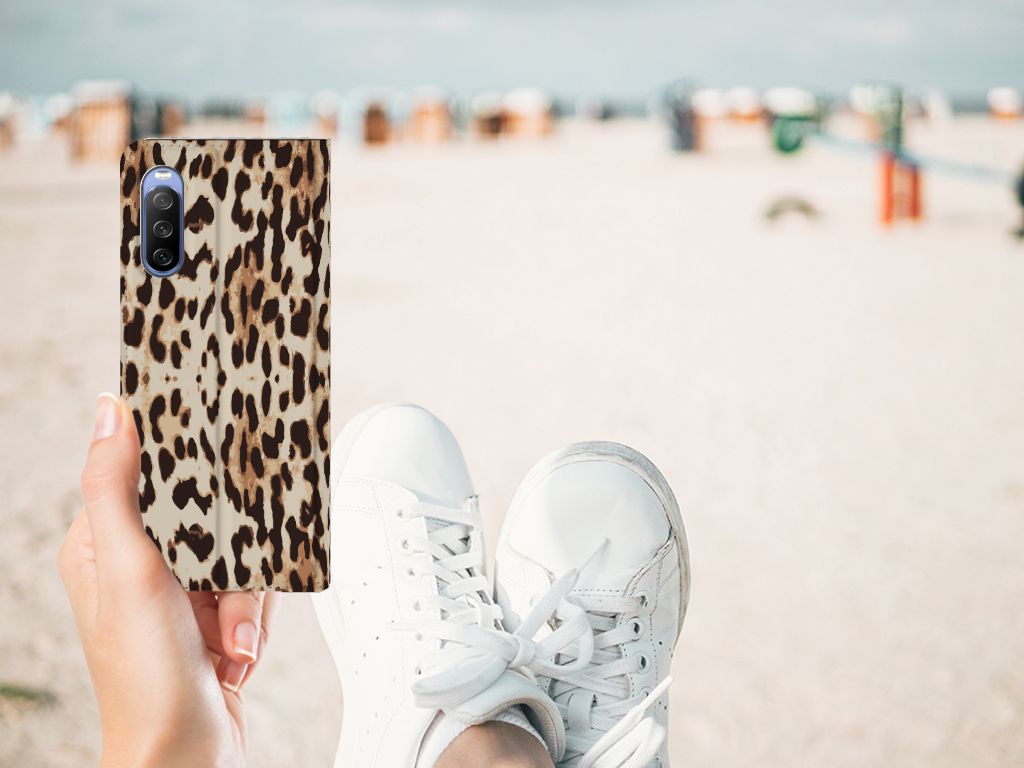 Sony Xperia 10 III Hoesje maken Leopard - B2C Telecom