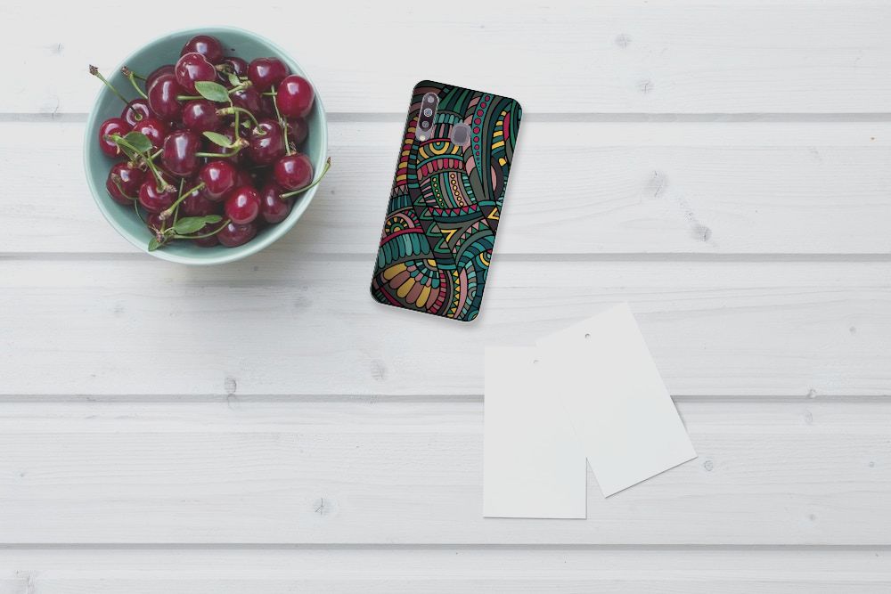 Samsung Galaxy M30 TPU bumper Aztec