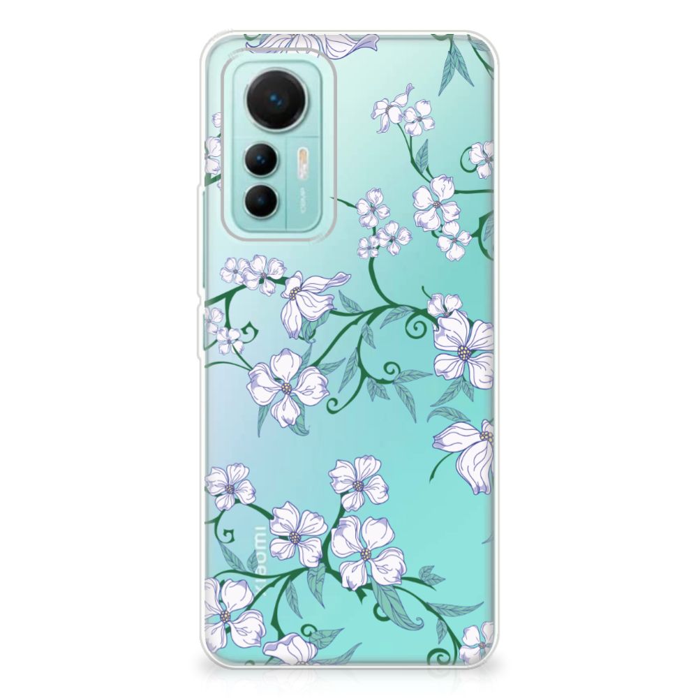 Xiaomi 12 Lite Uniek TPU Case Blossom White B2C Telecom