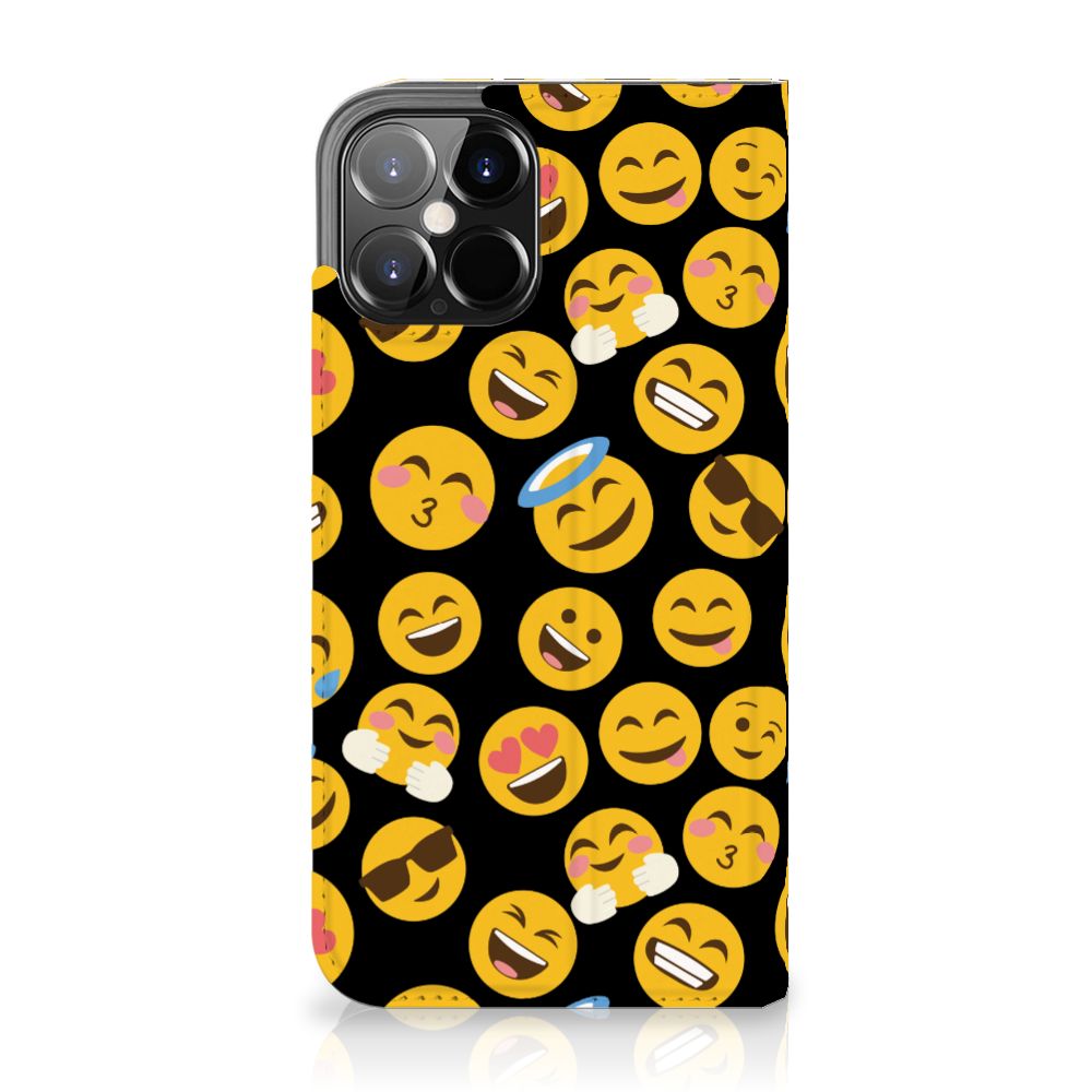 iPhone 12 Pro Max Hoesje met Magneet Emoji