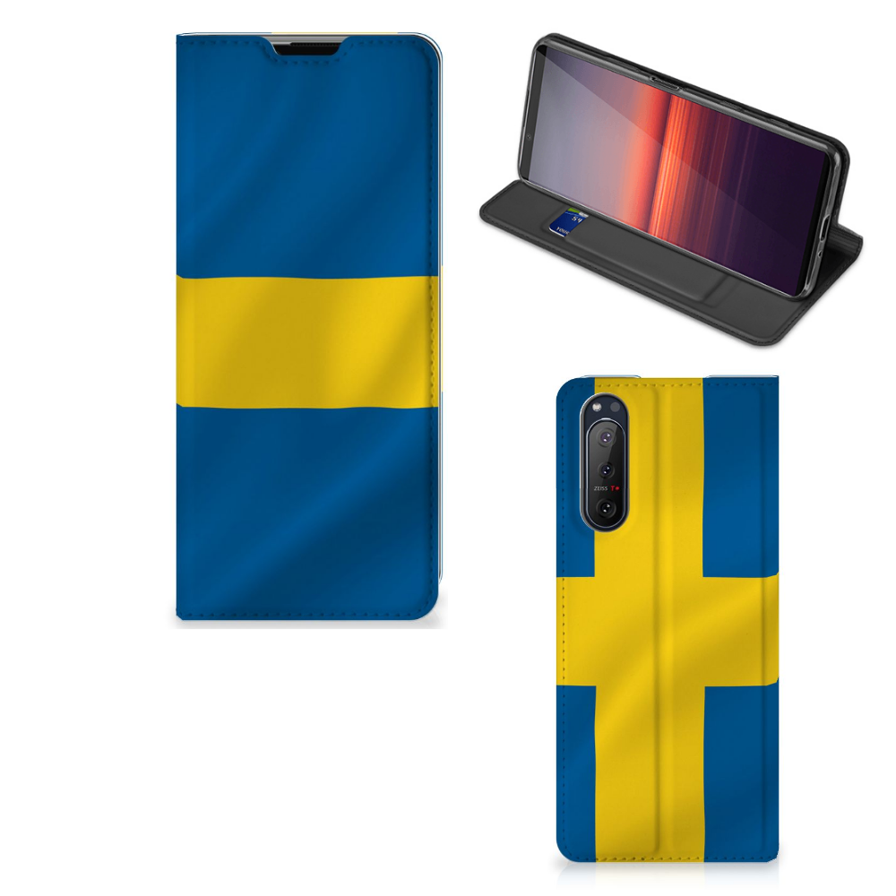 Sony Xperia 5 II Standcase Zweden - B2C Telecom
