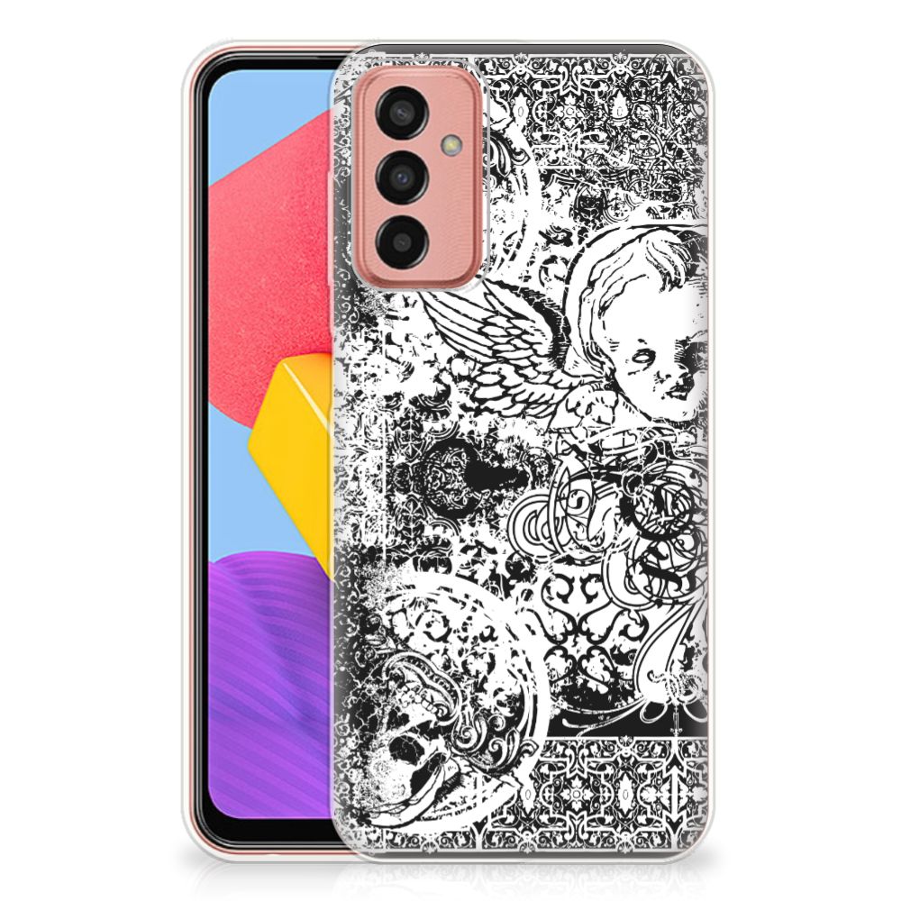 Silicone Back Case Samsung Galaxy M13 | M23 Skulls Angel