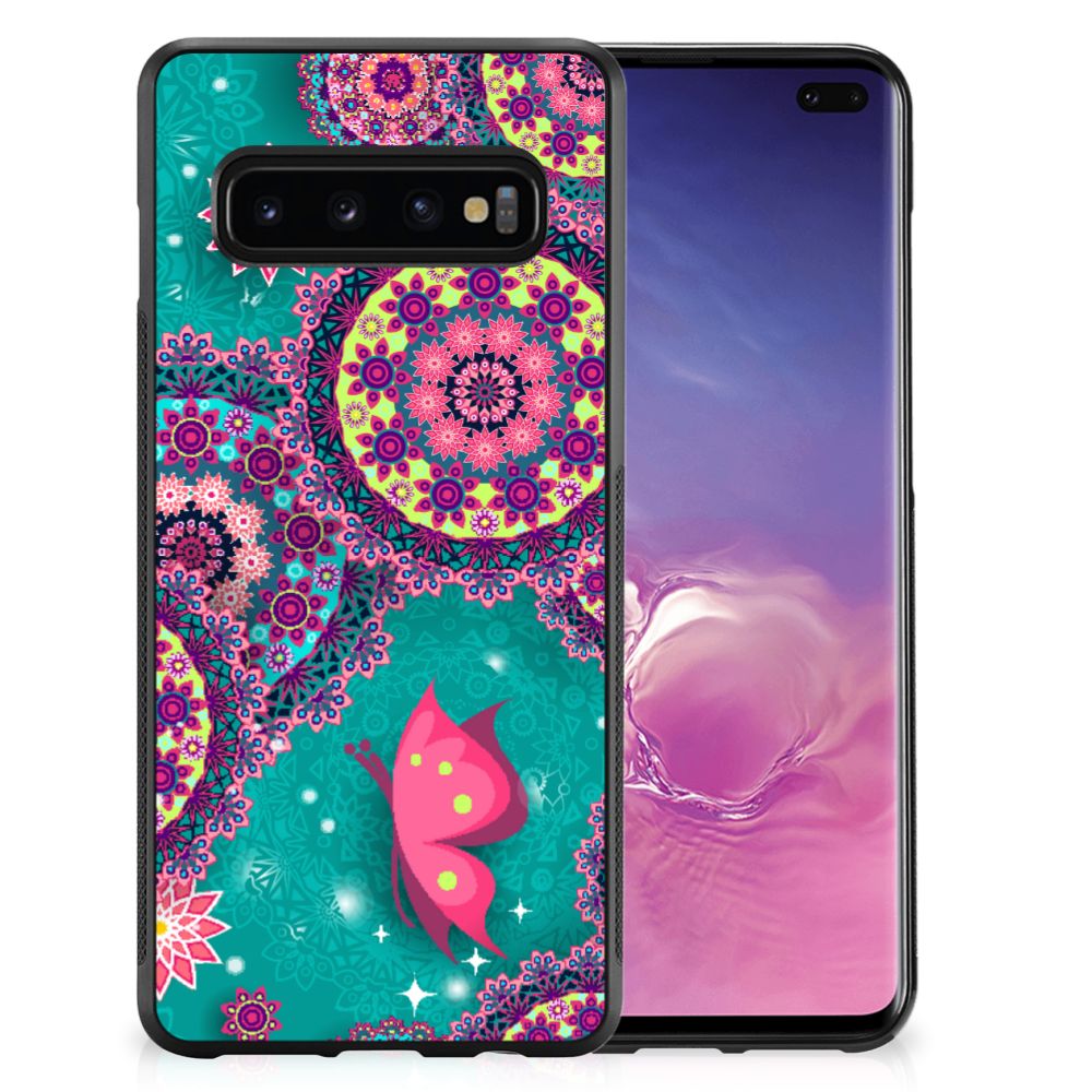 Samsung Galaxy S10+ Case Cirkels en Vlinders