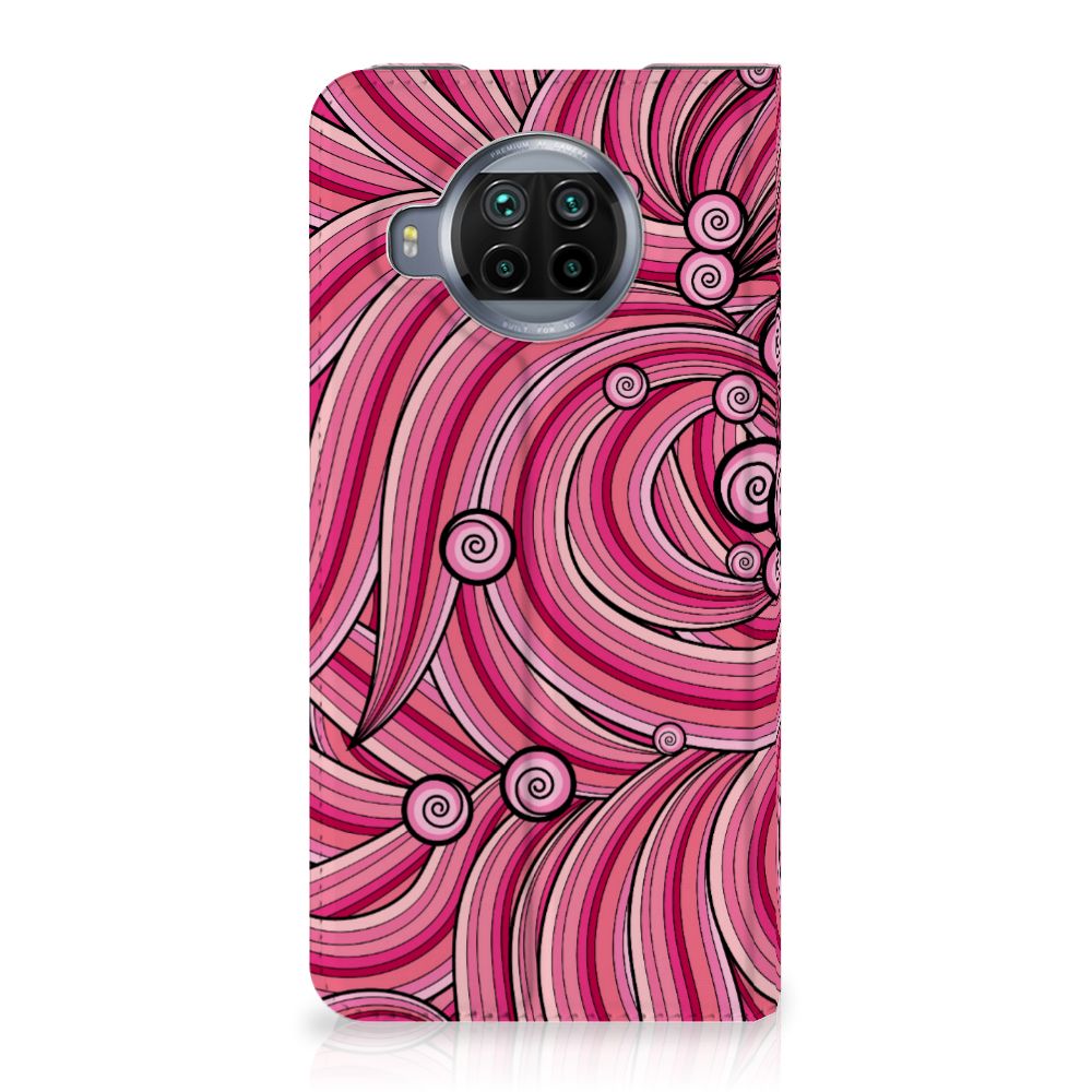 Xiaomi Mi 10T Lite Bookcase Swirl Pink - B2C Telecom
