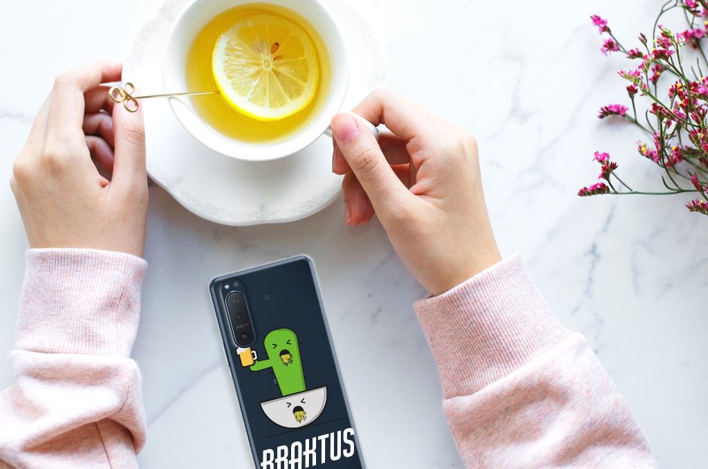 Sony Xperia 5II Telefoonhoesje met Naam Braktus B2C Telecom