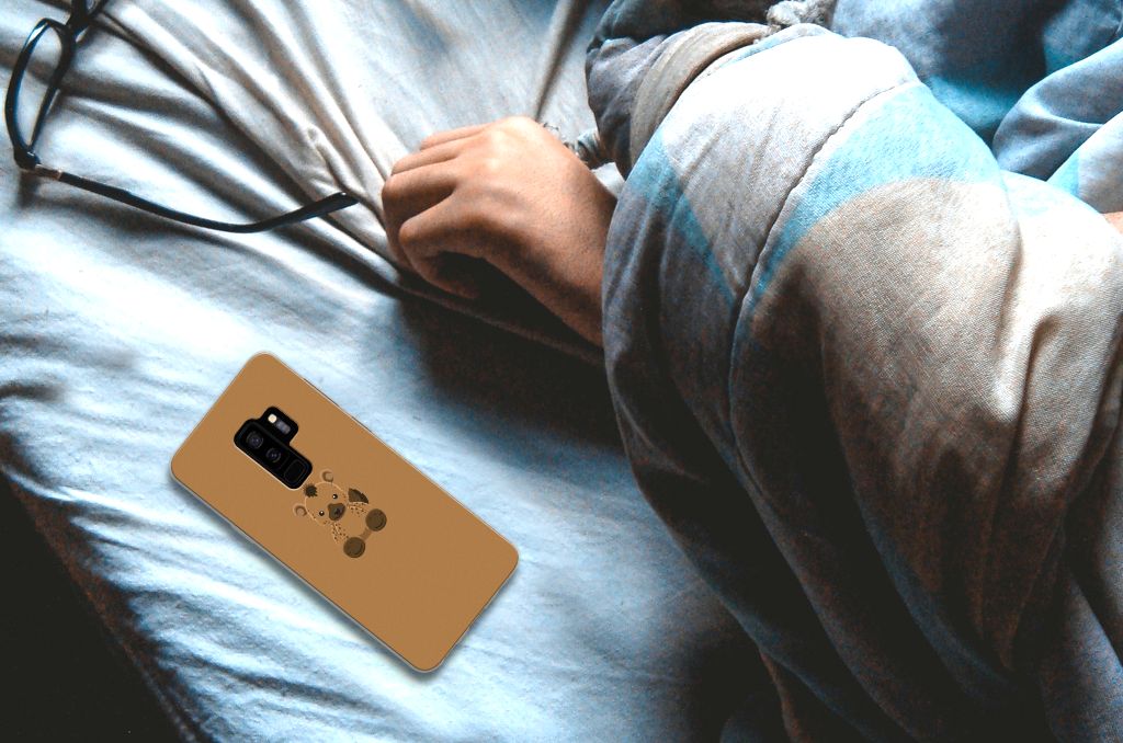 Samsung Galaxy S9 Plus Telefoonhoesje met Naam Baby Hyena