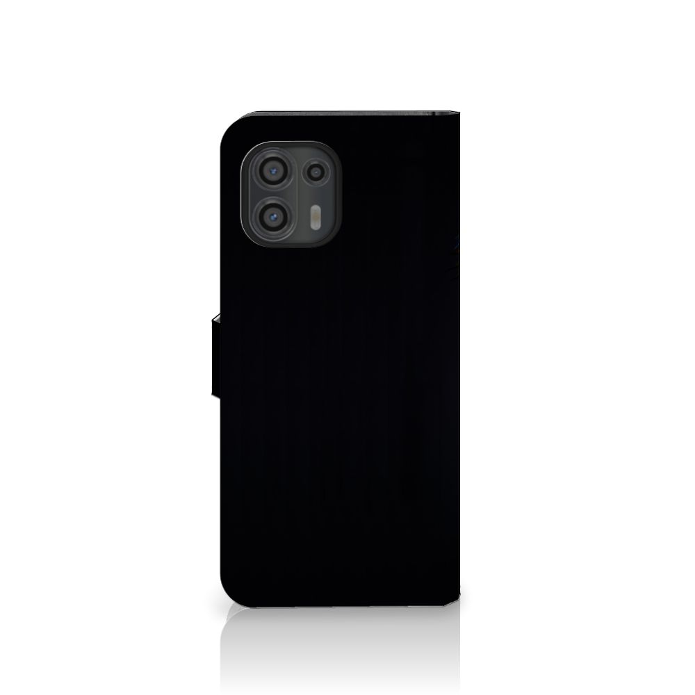 Motorola Edge 20 Lite Telefoonhoesje met Pasjes Papegaai