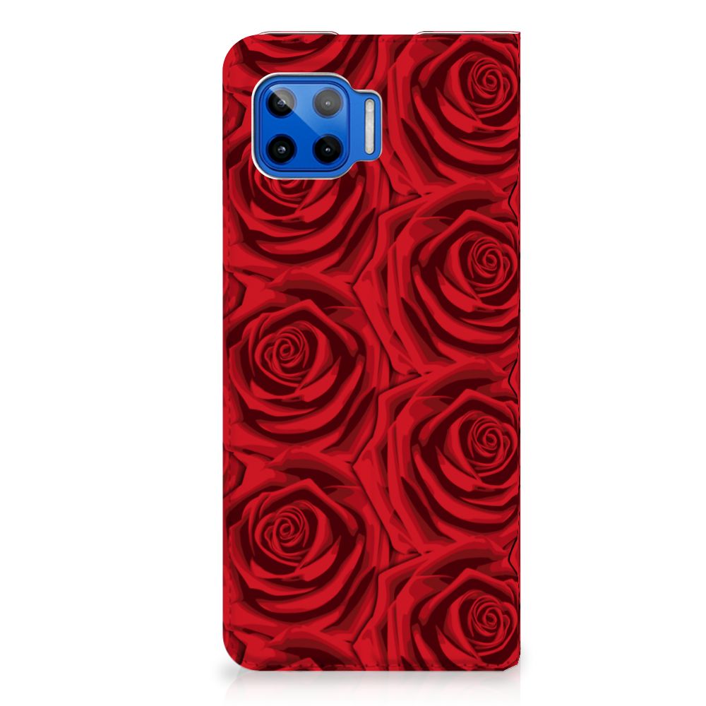 Motorola Moto G 5G Plus Smart Cover Red Roses - B2C Telecom