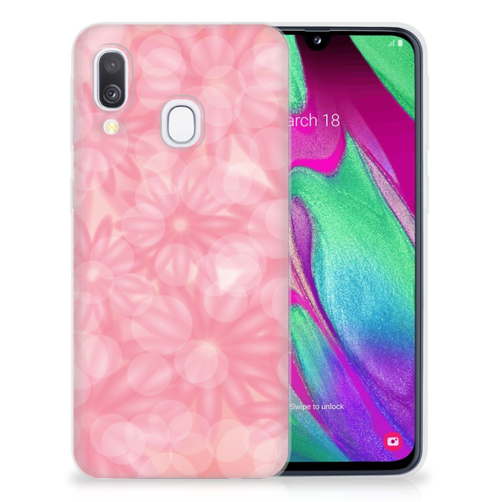 Samsung Galaxy A40 TPU Case Spring Flowers