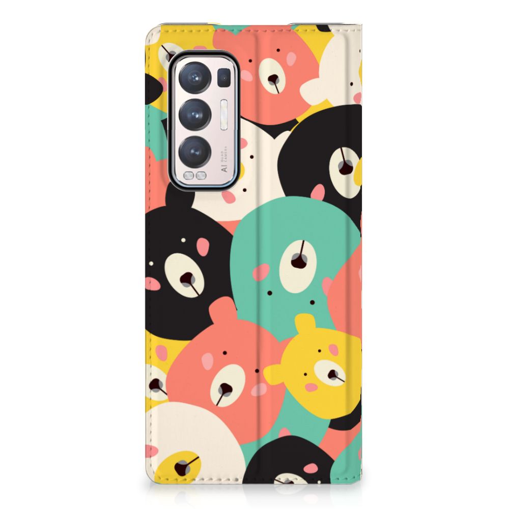 OPPO Find X3 Neo Magnet Case Bears - B2C Telecom