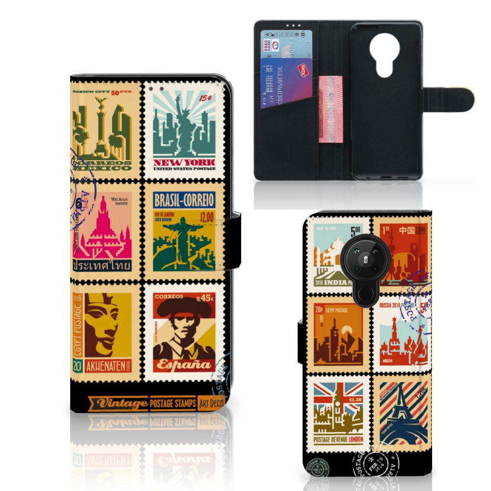 Nokia 5.3 Flip Cover Postzegels
