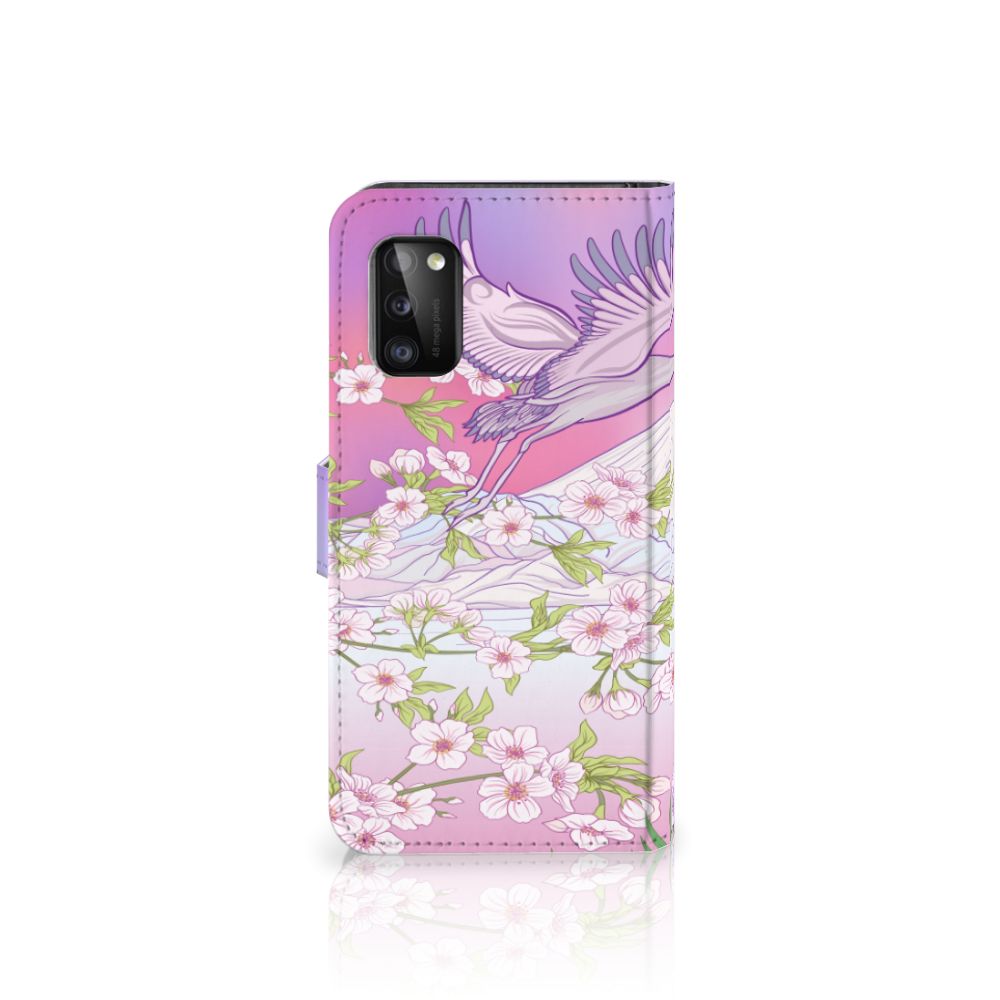 Samsung Galaxy A41 Telefoonhoesje met Pasjes Bird Flying