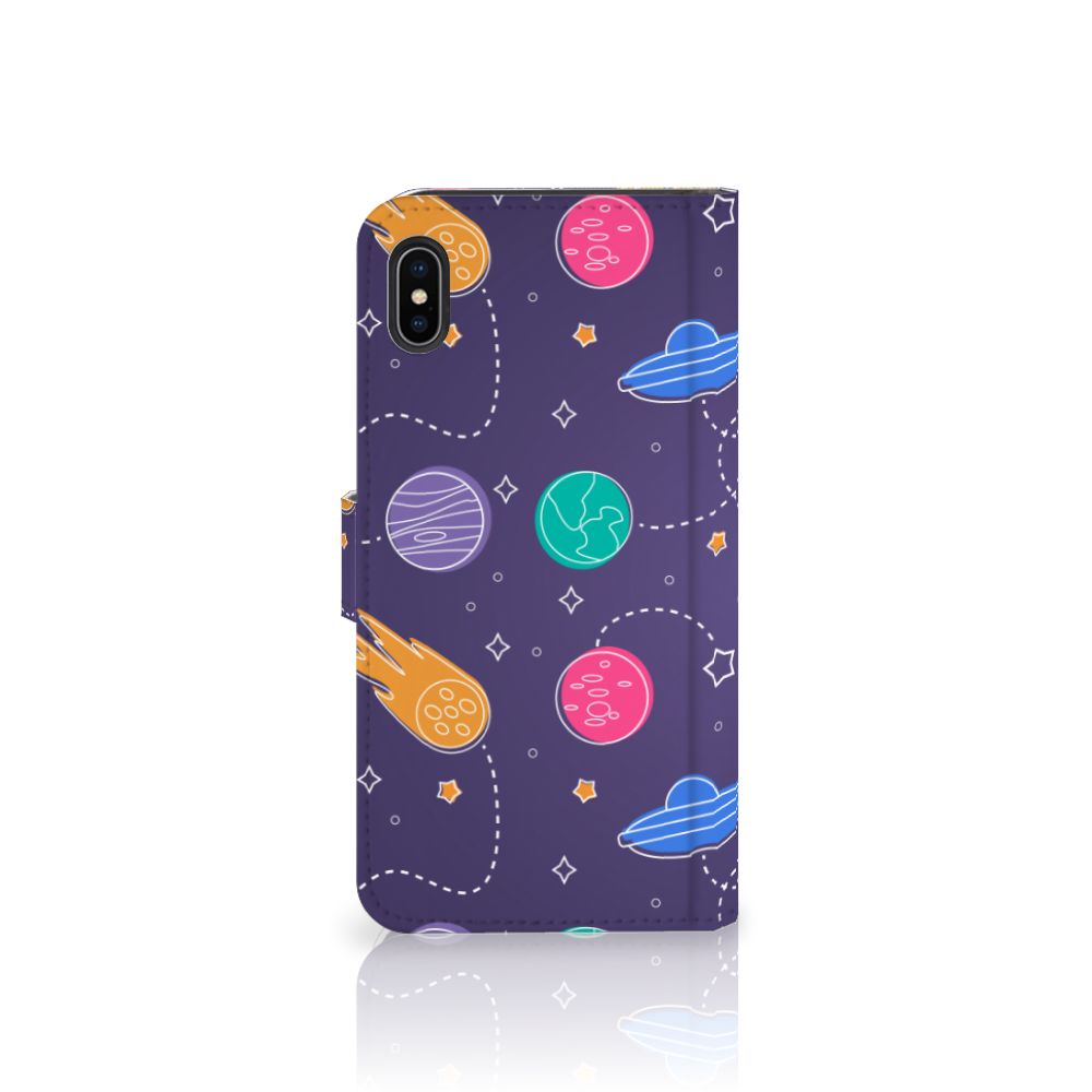 Apple iPhone Xs Max Wallet Case met Pasjes Space
