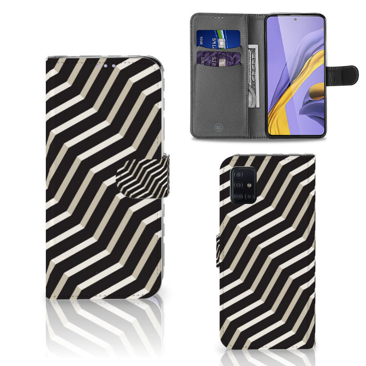 Samsung Galaxy A51 Book Case Illusion