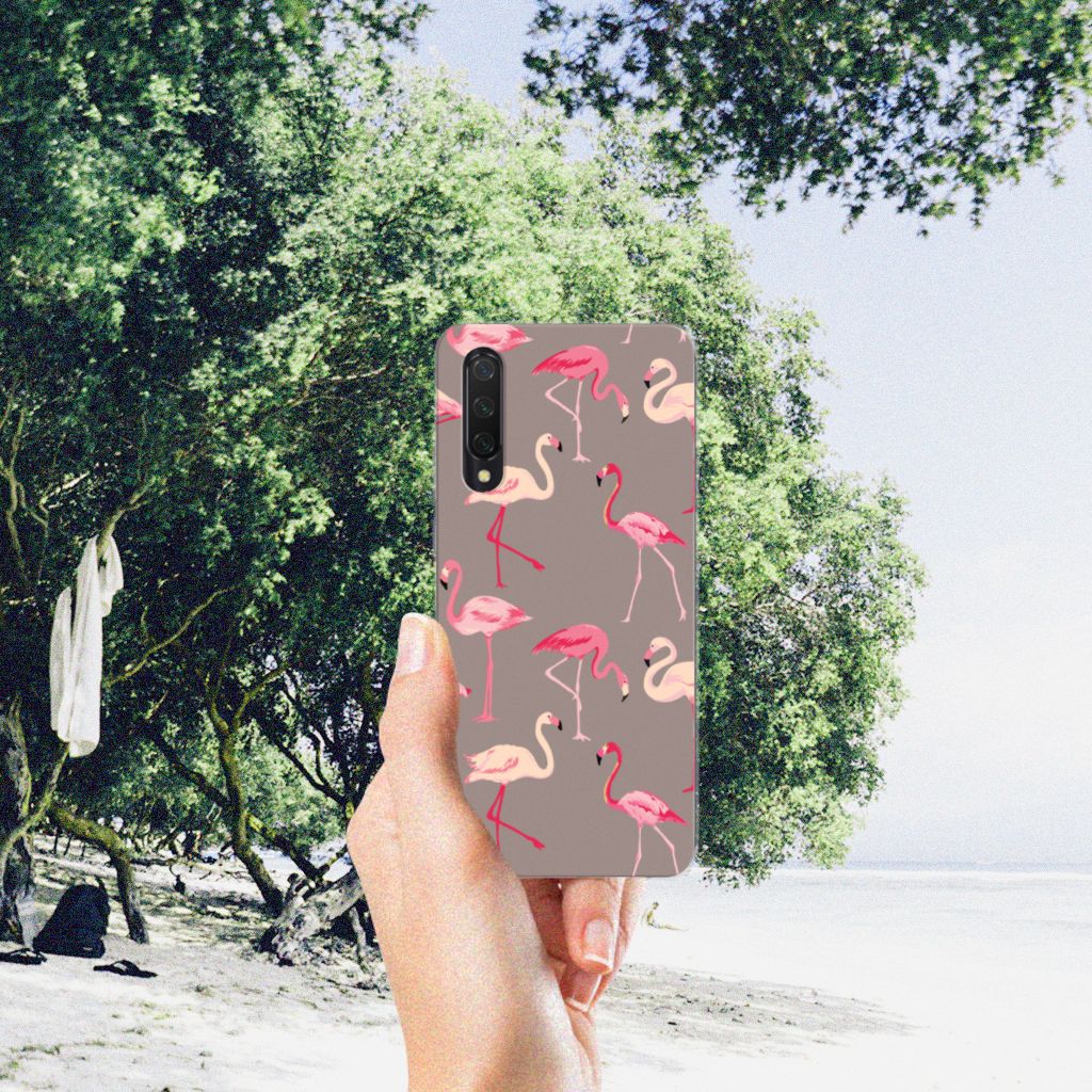 Xiaomi Mi 9 Lite TPU Hoesje Flamingo B2C Telecom