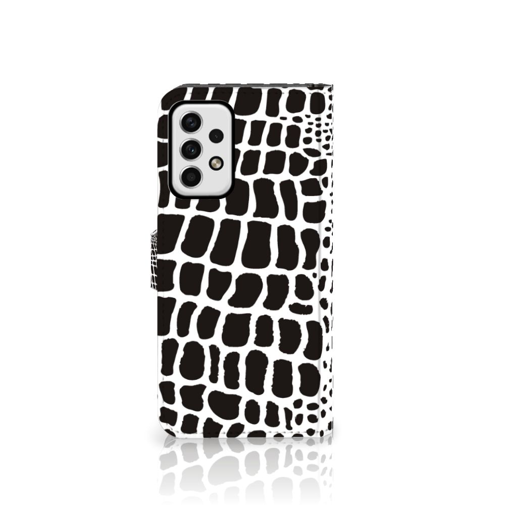 Samsung Galaxy A23 Telefoonhoesje met Pasjes Slangenprint