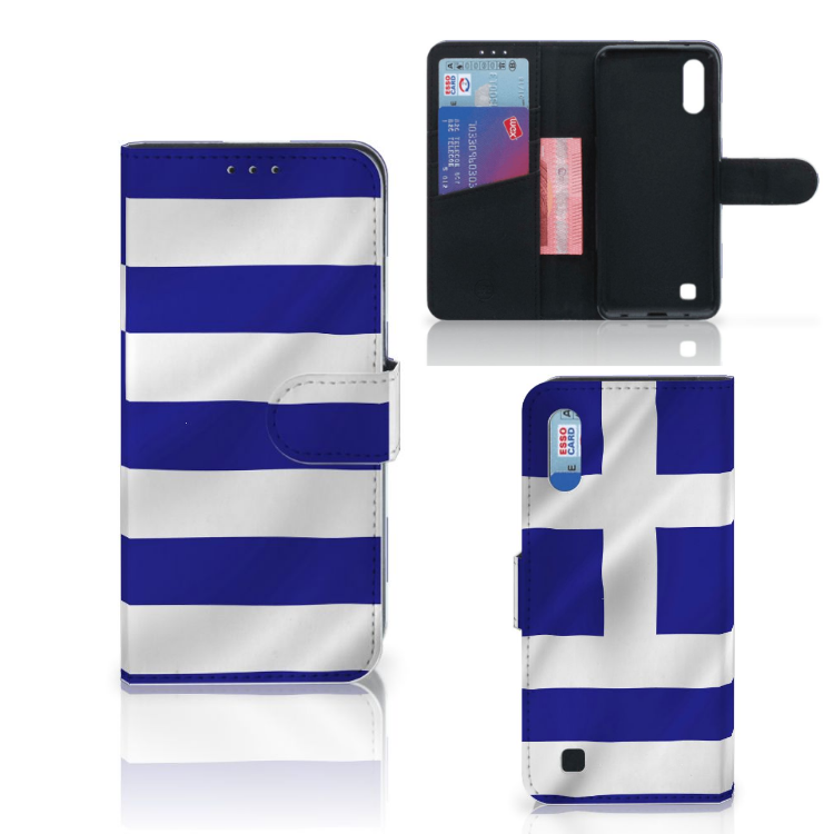 Samsung Galaxy M10 Bookstyle Case Griekenland