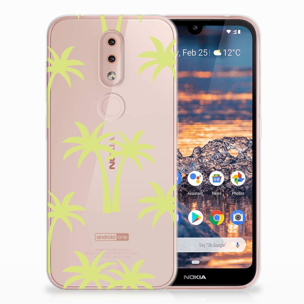 Nokia 4.2 TPU Case Palmtrees