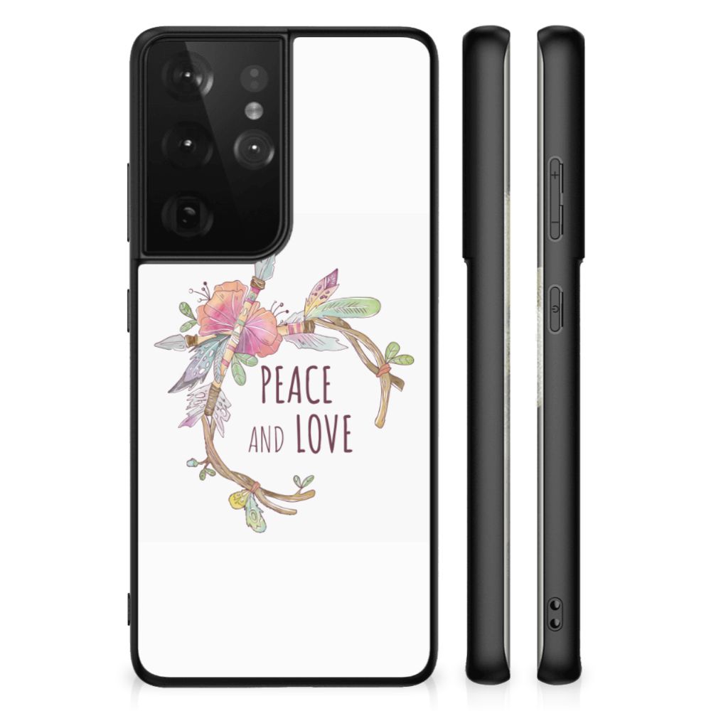 Samsung Galaxy S21 Ultra Hoesje Boho Text B2C Telecom