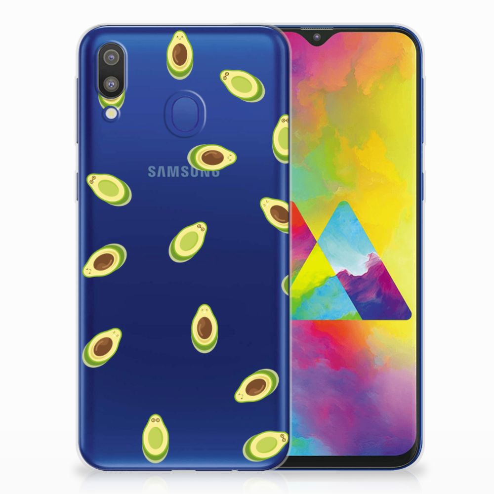 Samsung Galaxy M20 (Power) Siliconen Case Avocado