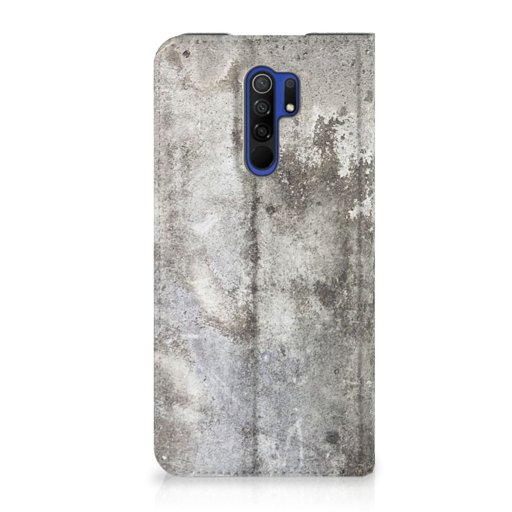 Xiaomi Redmi 9 Standcase Beton Print - B2C Telecom