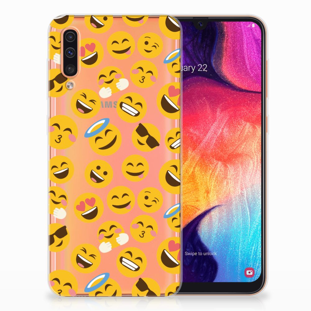 Samsung Galaxy A50 TPU bumper Emoji