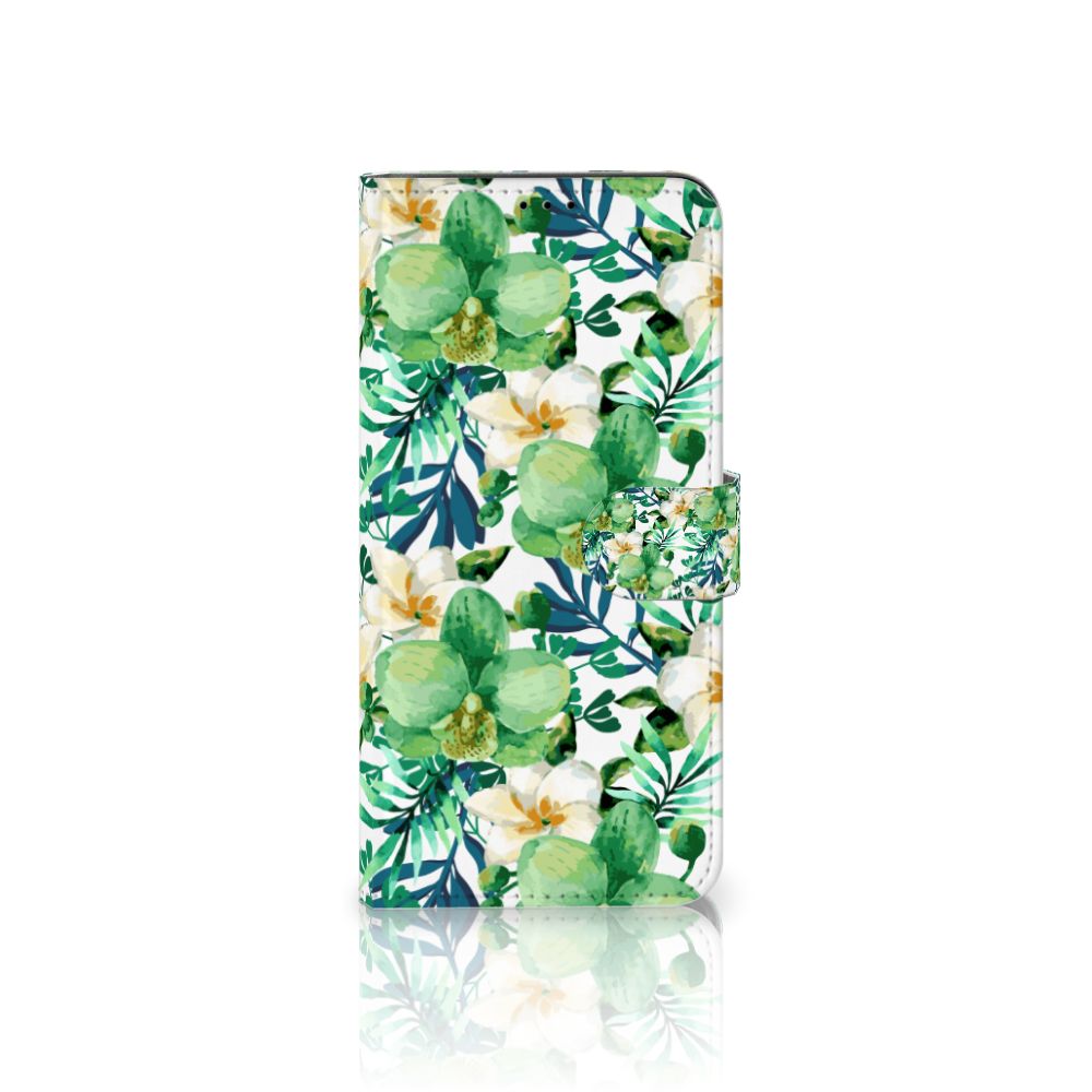 Sony Xperia 1 III Hoesje Orchidee Groen