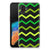 Samsung Galaxy Xcover 6 Pro TPU bumper Zigzag Groen