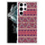 Samsung Galaxy S22 Ultra Doorzichtige Silicone Hoesje Aztec Paars B2C Telecom