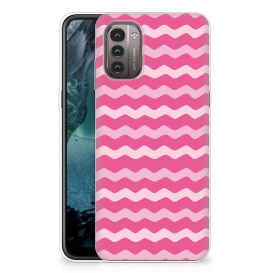 Nokia G21 | G11 TPU bumper Waves Pink