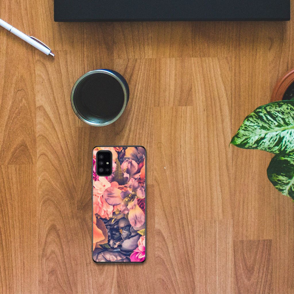 Samsung Galaxy A51 Skin Case Bosje Bloemen B2C Telecom