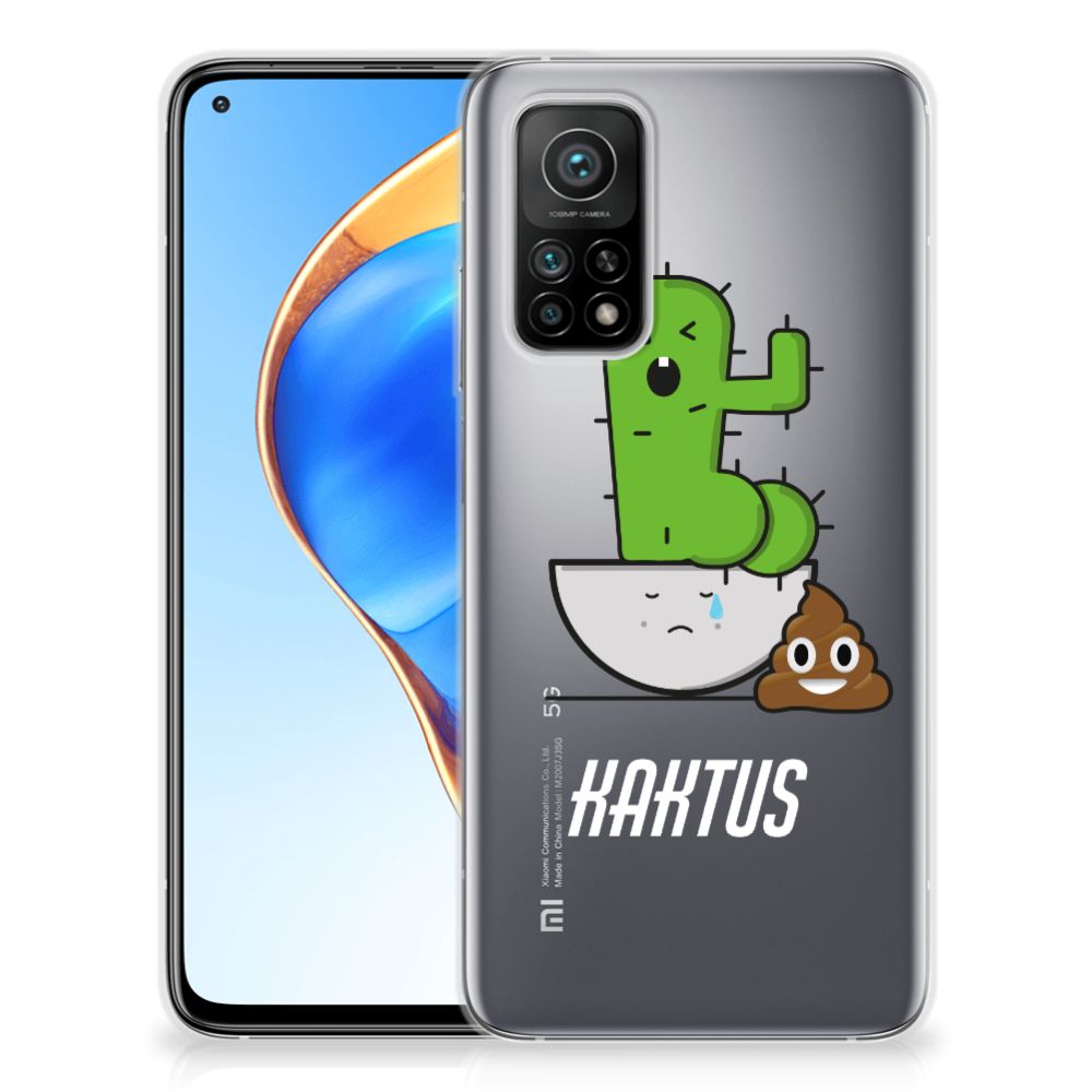 Xiaomi Mi 10T | 10T Pro Telefoonhoesje met Naam Cactus Poo B2C Telecom