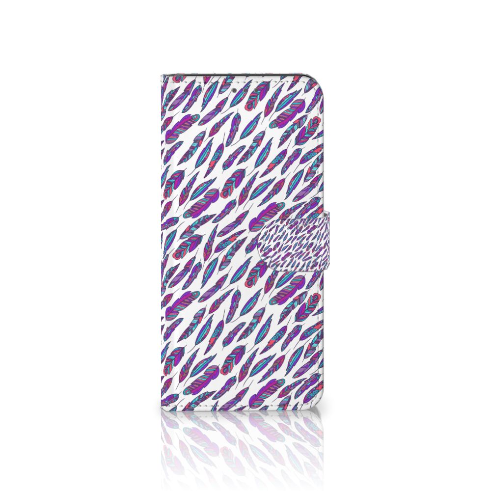 Samsung Galaxy S21 Plus Telefoon Hoesje Feathers Color