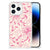 iPhone 14 Pro Case Pink Flowers