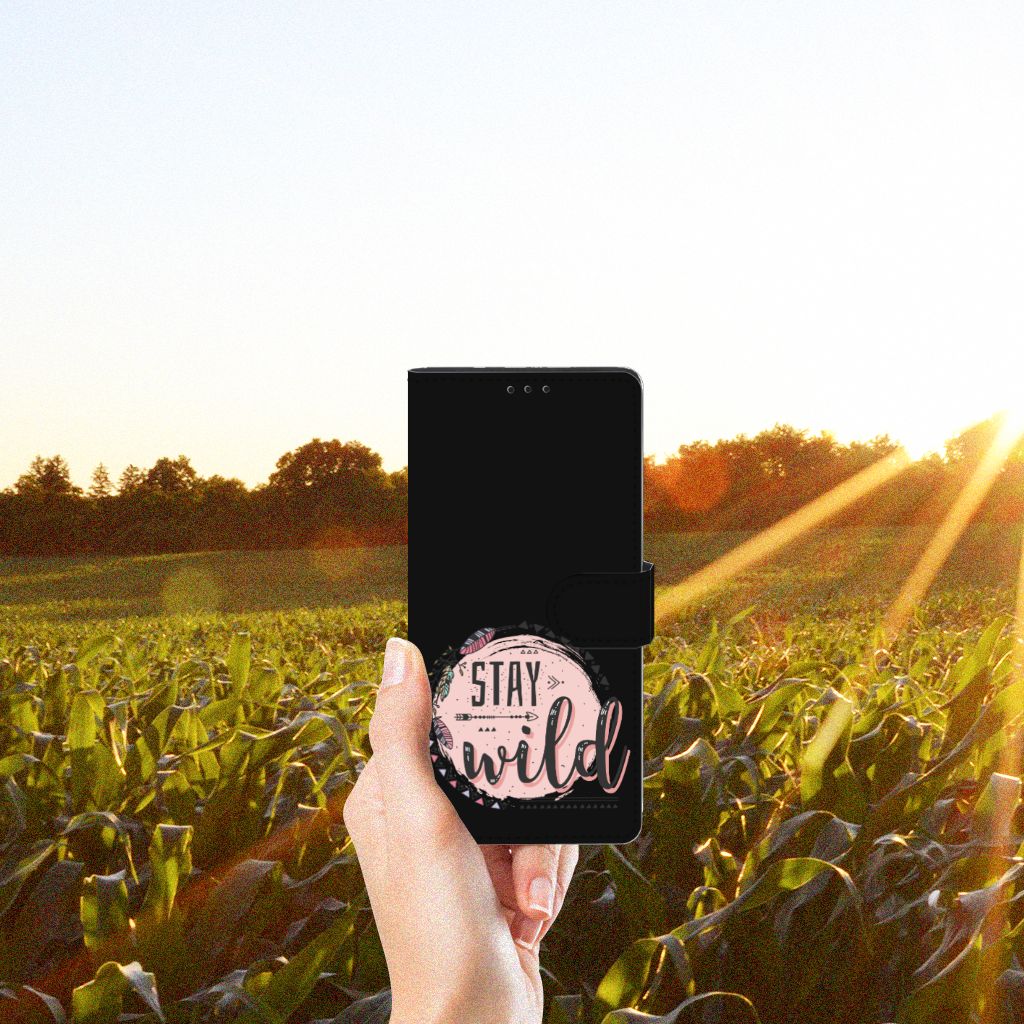 Motorola Edge 20 Lite Leuk Hoesje Boho Stay Wild