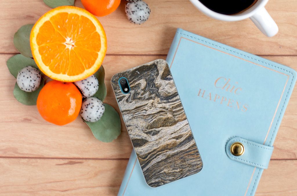 Huawei Y5 (2019) TPU Siliconen Hoesje Steen