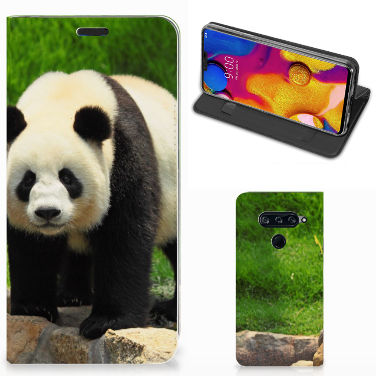 LG V40 Thinq Hoesje maken Panda