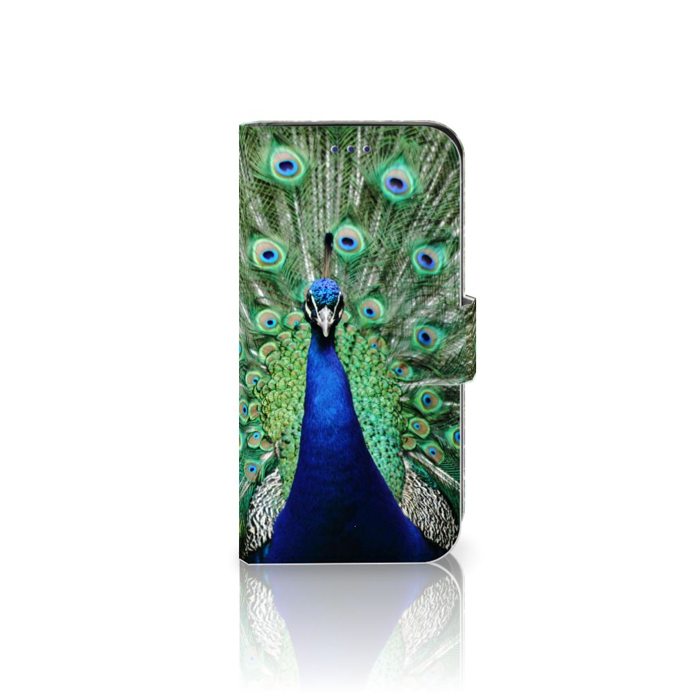 Samsung Galaxy S10e Telefoonhoesje met Pasjes Pauw