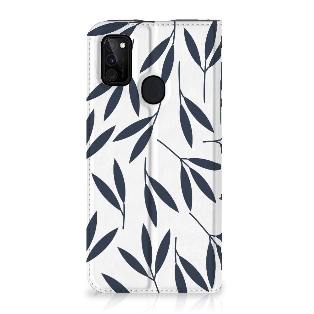 Samsung Galaxy M30s | M21 Smart Cover Leaves Blue - B2C Telecom