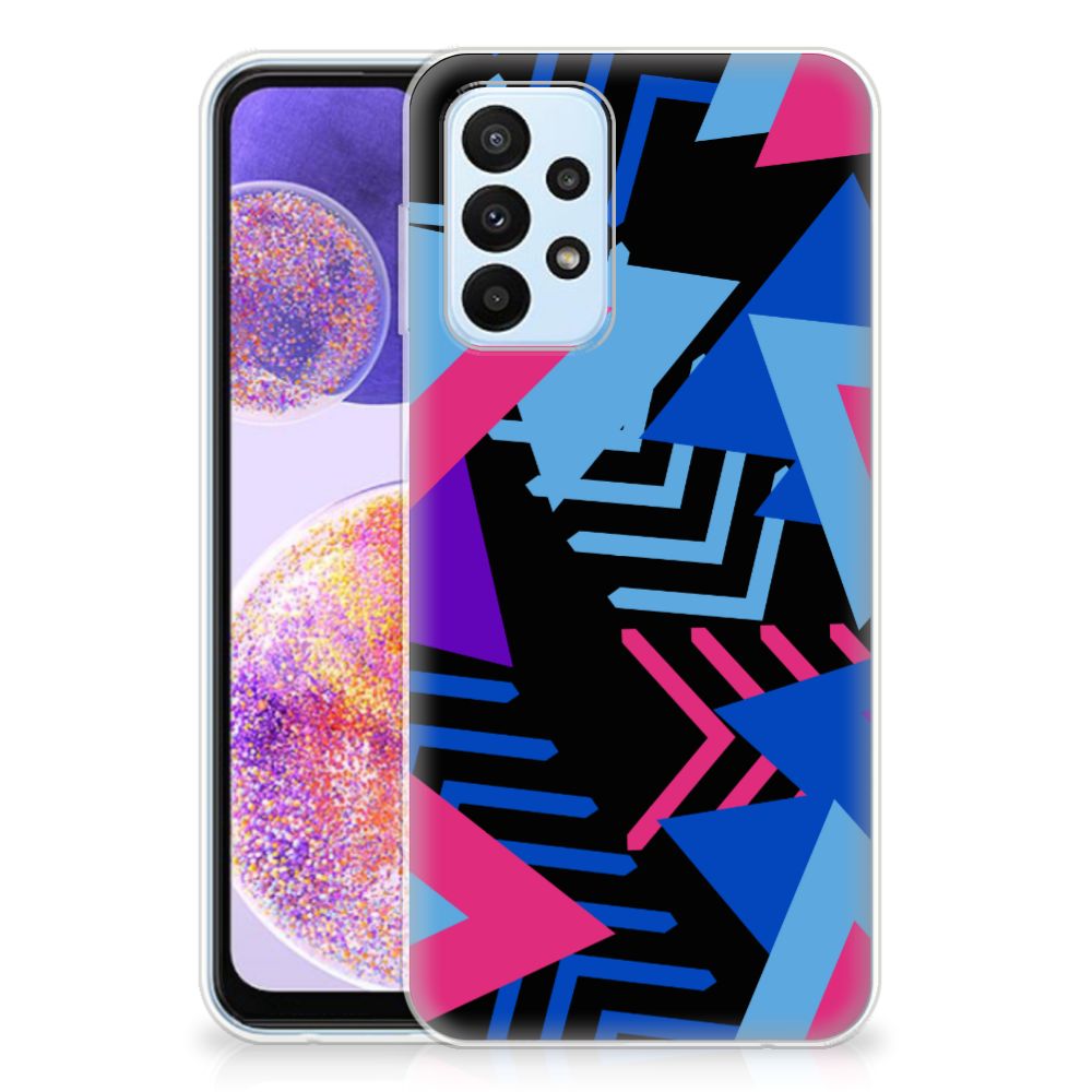Samsung Galaxy A23 TPU Hoesje Funky Triangle B2C Telecom