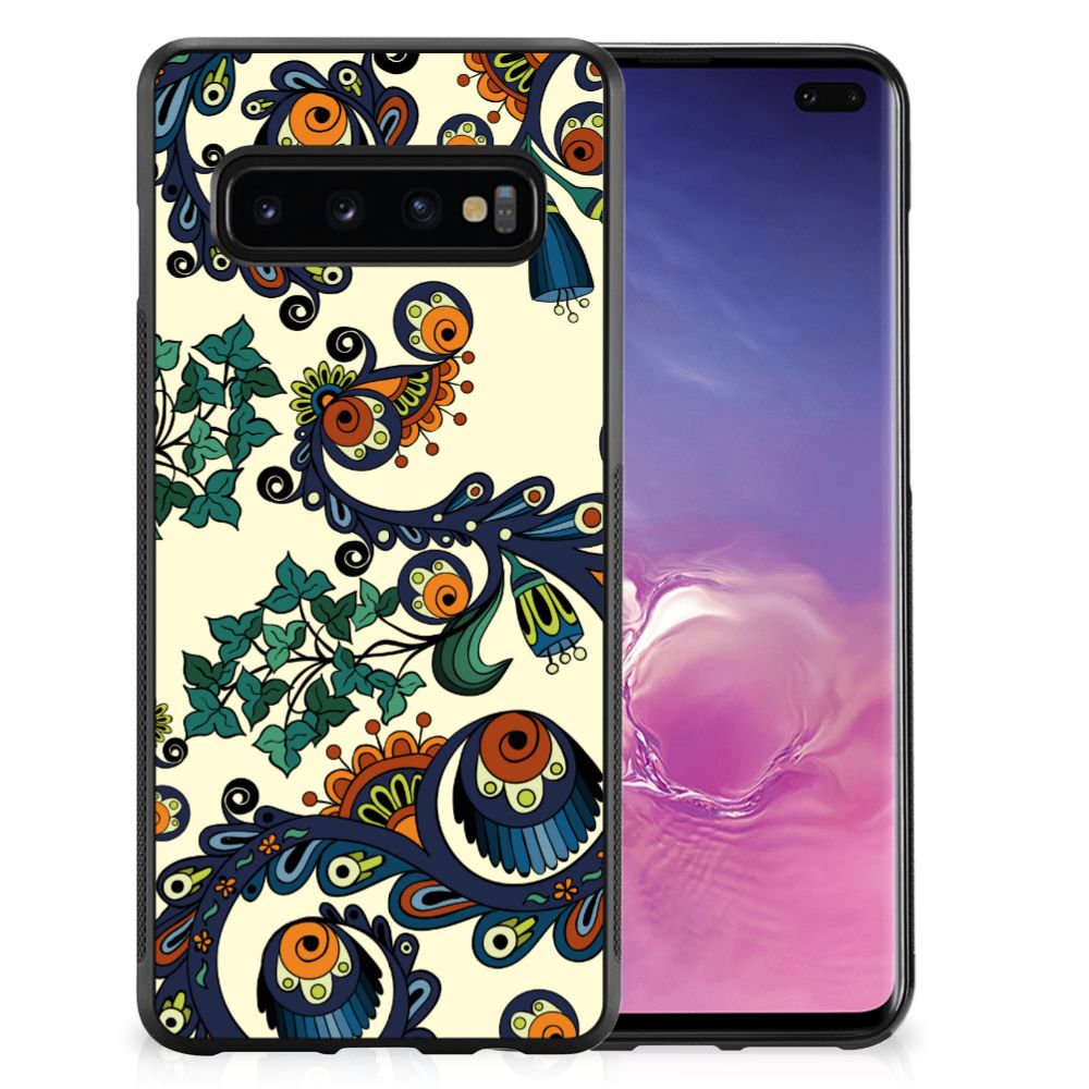 Hoesje TPU Samsung Galaxy S10+ Barok Flower