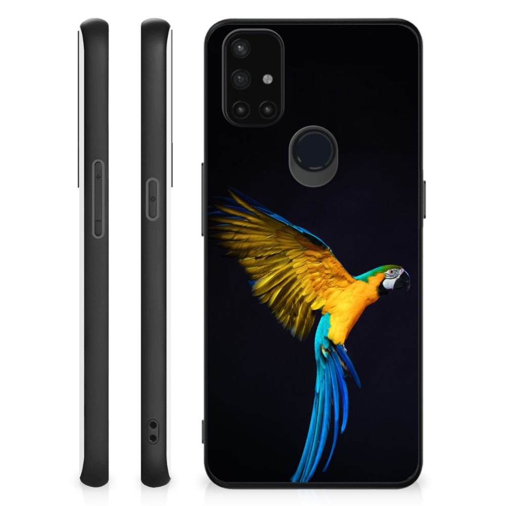 OnePlus Nord N10 5G Dierenprint Telefoonhoesje Papegaai