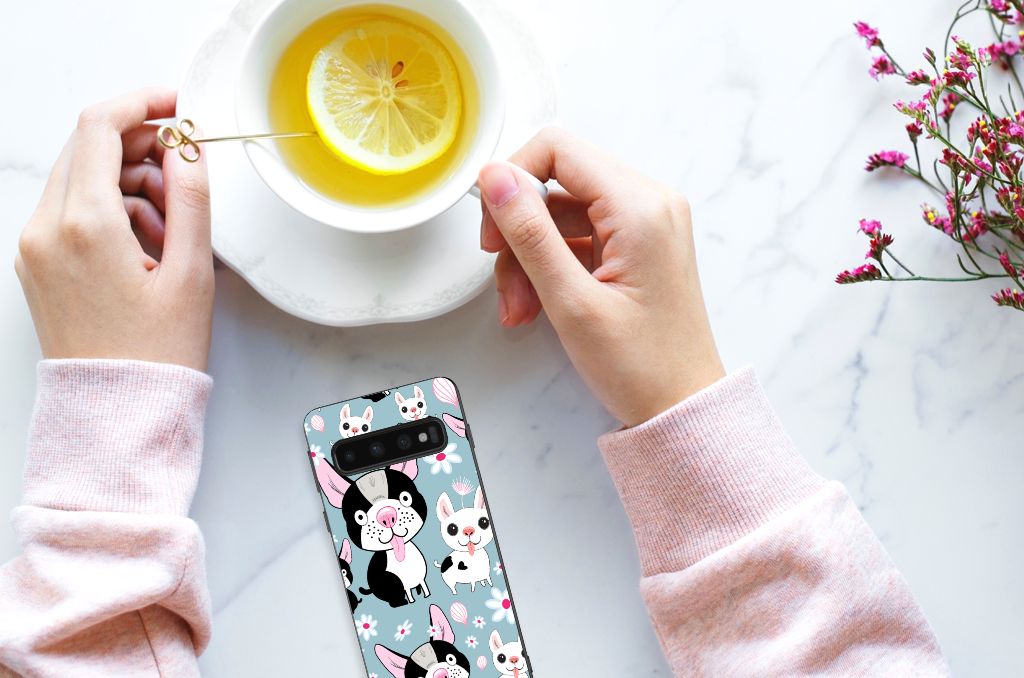 Samsung Galaxy S10 Back Cover Hondjes