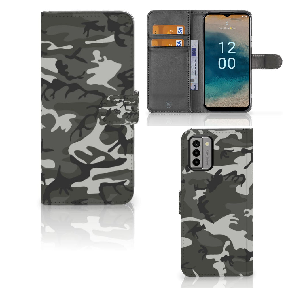 Nokia G22 Telefoon Hoesje Army Light