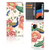Telefoonhoesje met Pasjes voor Samsung Galaxy Xcover 6 Pro Pink Peacock