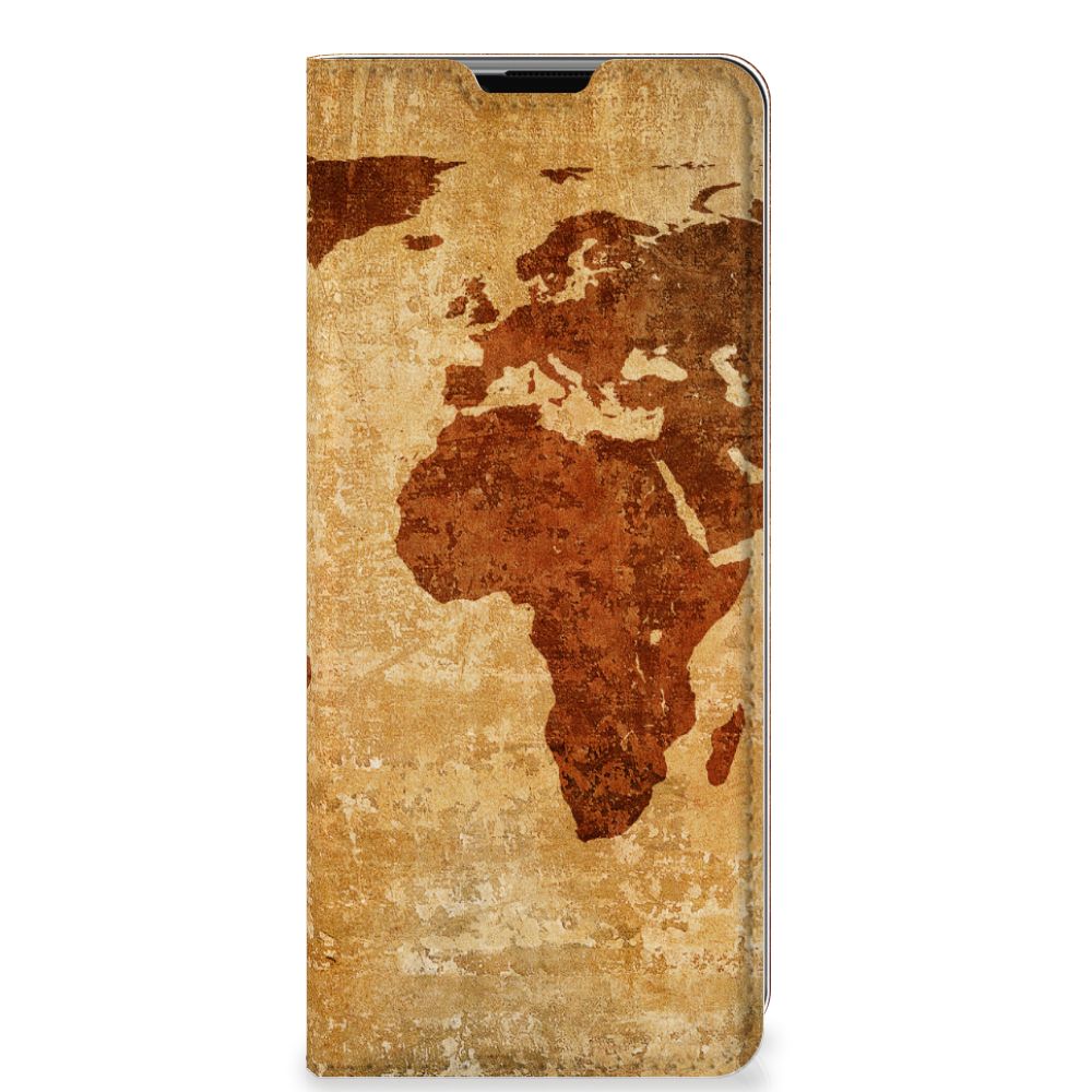 Sony Xperia 5 II Book Cover Wereldkaart - B2C Telecom