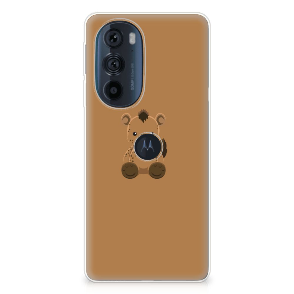 Motorola Edge 30 Pro Telefoonhoesje met Naam Baby Hyena B2C Telecom