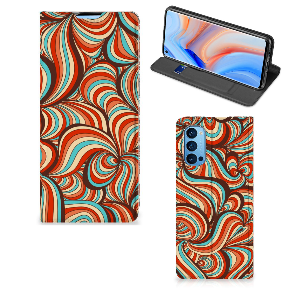 OPPO Reno4 Pro 5G Bookcase Retro - B2C Telecom